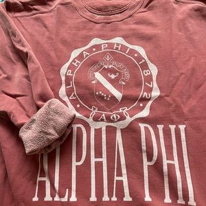 Alpha Phi Crest Sweatshirt